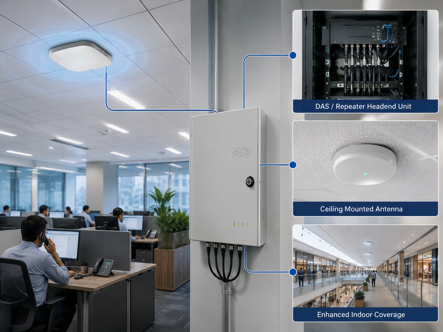Indoor DAS and IBS solutions