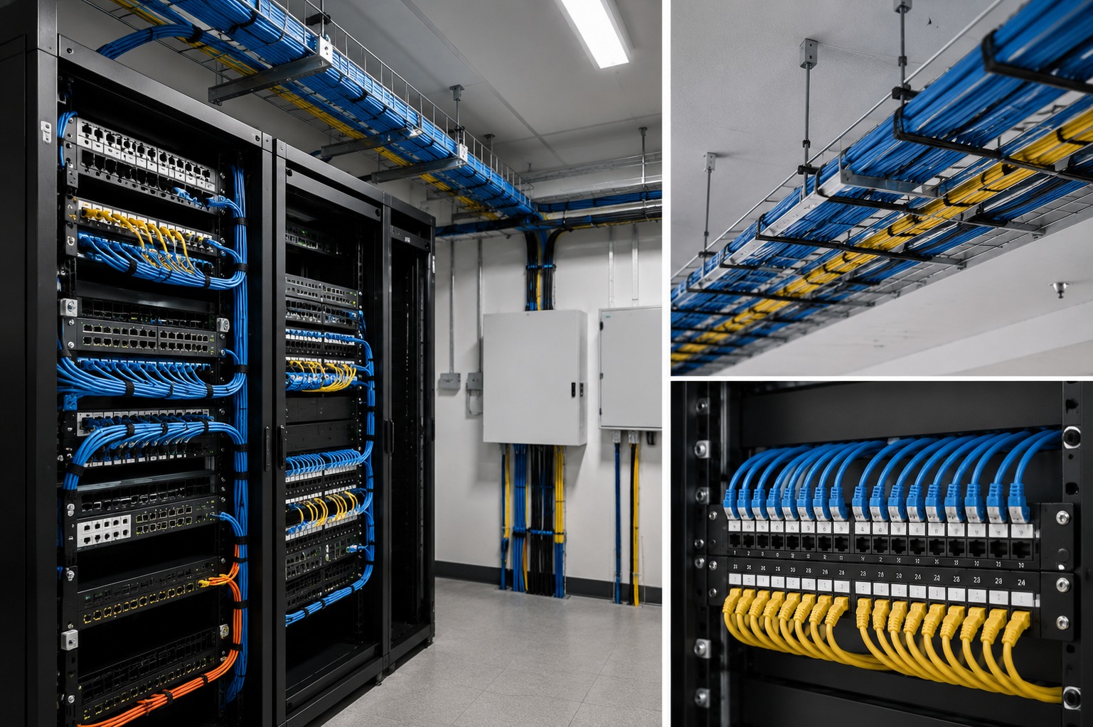 Cabling vertical