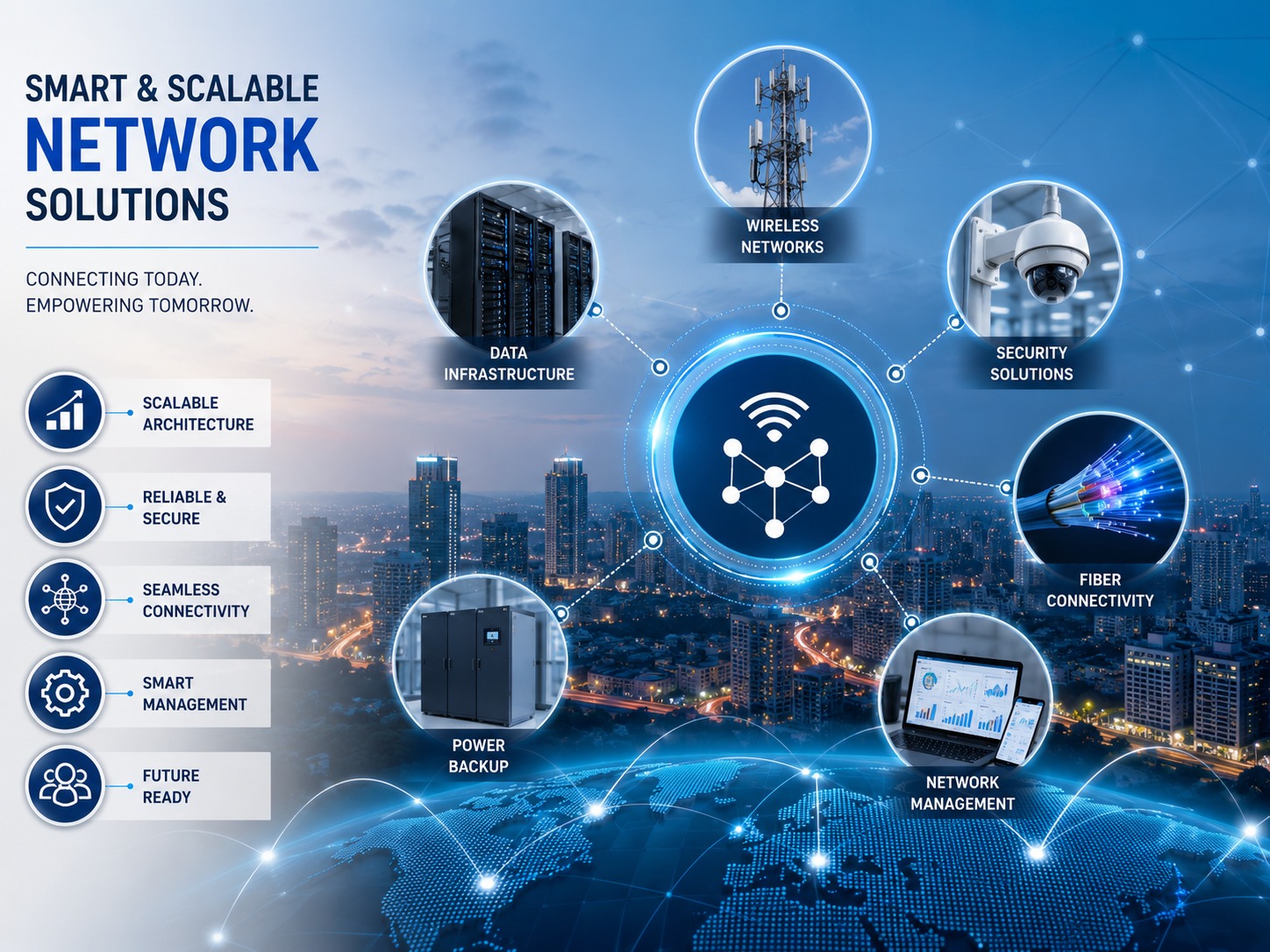 Smart and scalable network solutions