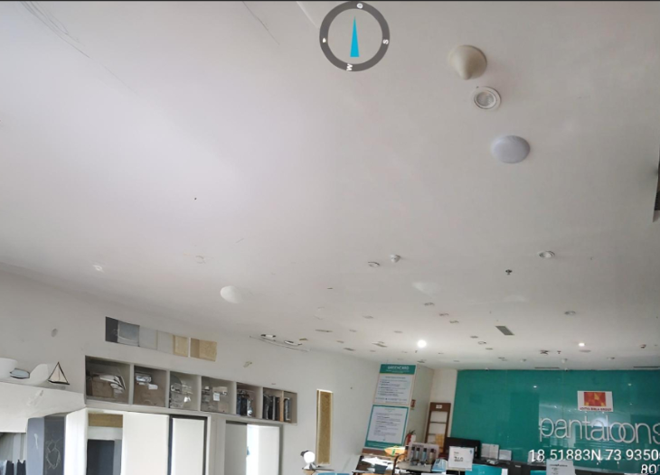 Indoor DAS ceiling mount